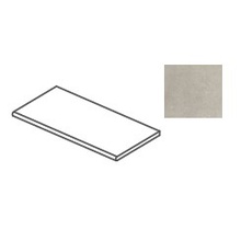 Impronta italgraniti I Cementi FL03D6R Flax Gradone Angolare Dx 20mm hoekstap 30x60 cm, Italië, beton  - foto 1 - foto 1