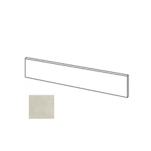 Impronta italgraniti I Cementi FL0276 Battiscopa Beige plint 7x60 cm, Italië, beton  - foto 1 - foto 1