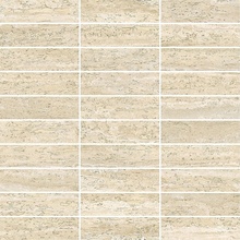 Impronta italgraniti I Travertini С000593184 TR03MB_Trav.BeigeVeinCutMuretto6Mm30X30 Mozaik 30x30 cm, Italien, travertin - foto 1 - foto 1