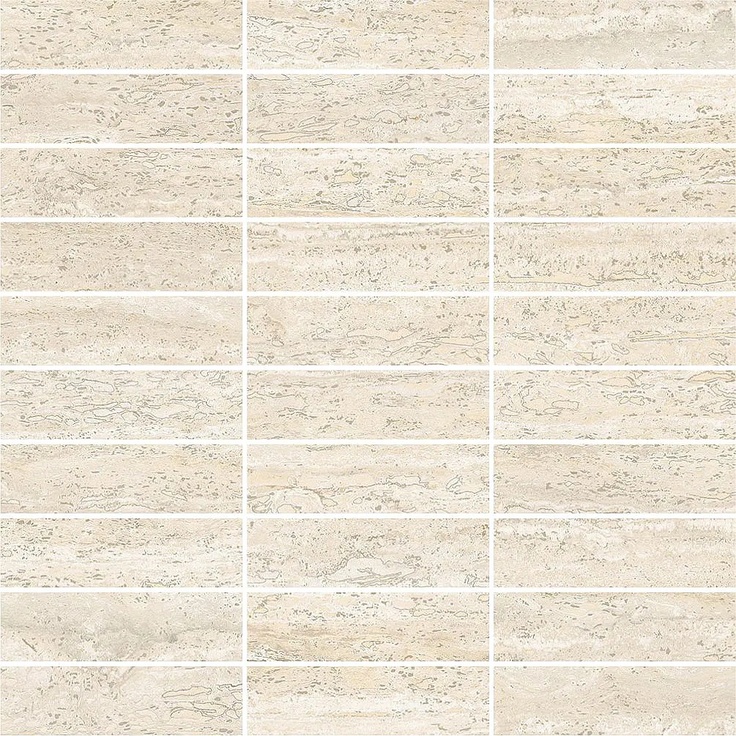 Impronta italgraniti I Travertini С000593144 TR01MB9_Trav.BiancoVeinCutMuretto9Mm30X30 Mosaic 30x30 cm, Italy, travertine - photo 1 Impronta italgraniti I Travertini С000593144 TR01MB9_Trav.BiancoVeinCutMuretto9Mm30X30 Mosaic 30x30 cm, Italy, travertine - photo 1