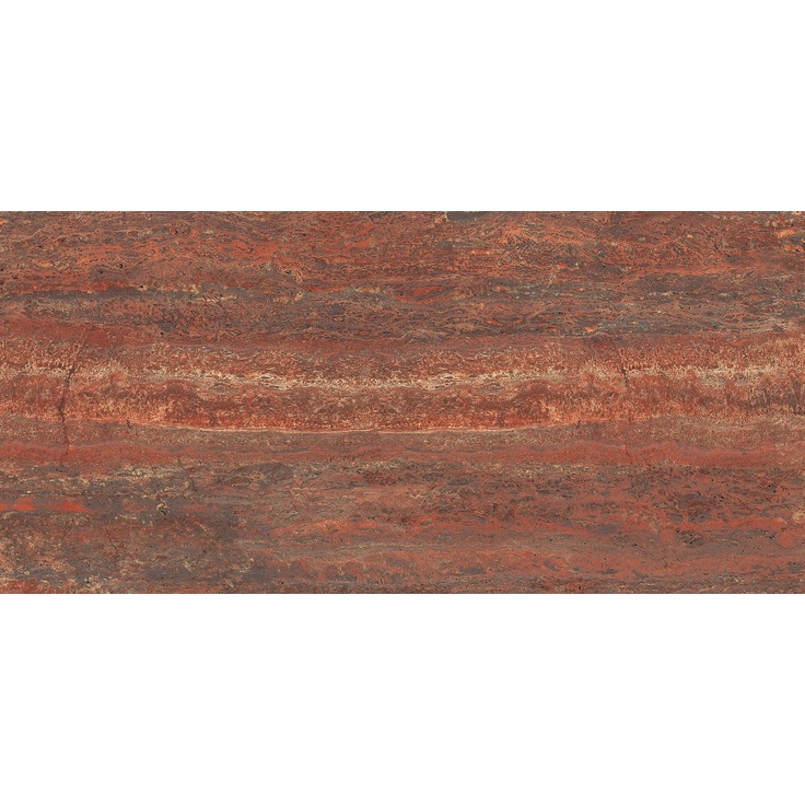 Impronta italgraniti I Travertini С000593233 TR07BA_TravertinoRossoVeinCutSq.120X60 gres porcelánový 60x120 cm, Itálie, travertin - fotografie 1 Impronta italgraniti I Travertini С000593233 TR07BA_TravertinoRossoVeinCutSq.120X60 gres porcelánový 60x120 cm, Itálie, travertin - fotografie 1