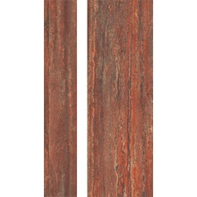 Impronta italgraniti I Travertini С000593450 TR07DRL_TRAV.ROSSO VEIN C.DEC.RILIEVO 3D 120X120 Panel 120x120 cm, Italien, travertin - foto 1 - foto 1