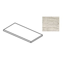 Impronta italgraniti I Travertini TR05GT2 Grigio Vein Cut Gradone Toro Trin 33x120 cm, Italien, sten  - foto 1 - foto 1