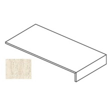 Impronta italgraniti I Travertini TR02LBA2A6 Bianco Cross Cut Elemento a L 20mm Specielt element 60x120x6,5 cm, Italien, sten  - foto 1 - foto 1