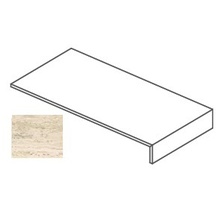 Impronta italgraniti I Travertini TR04LBA2B6 Beige Cross Cut Elemento a L 20mm Specielt element 60x120x14 cm, Italien, sten  - foto 1 - foto 1