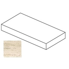 Impronta italgraniti I Travertini TR03LBA2BD Beige Vein Cut Elemento L Angolare Dx 20mm Specielt element 60x120x14 cm, Italien, sten  - foto 1 - foto 1