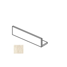 Impronta italgraniti I Travertini TR02BR2 Bordo L Bianco Cross Cut Specielt element 20x120 cm, Italien, sten  - foto 1 - foto 1