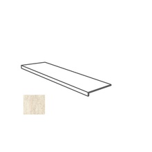 Impronta italgraniti I Travertini TR02G5S Gradone Costa Lucida Bianco Cross Cut Trin 30x120 cm, Italien, sten  - foto 1 - foto 1