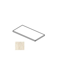 Impronta italgraniti I Travertini TR02S5A Angolare Sx Assemblato Bianco Cross Cut Hjørne trin 30x120 cm, Italien, sten  - foto 1 - foto 1