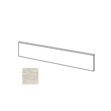 Impronta italgraniti I Travertini TR0576 Battiscopa Grigio Vein Cut gulvliste 7x60 cm, Italien, sten  - foto 1 - foto 1