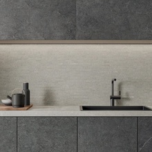 Impronta italgraniti Limestone 30x60, ongeglazuurd keramisch graniet, Italië, kalksteen - interieurfoto 1 - foto 1