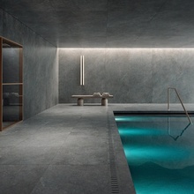 Impronta italgraniti Limestone 30x60, ongeglazuurd keramisch graniet, Italië, kalksteen - interieurfoto 1 - foto 3