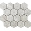 Impronta italgraniti Lux Experience С000484097 MW07MESFA_GrigioVerisliaMos.EsagonaFade26X30 Mosaic 26x30 cm, Italy, other types of marble - photo 1