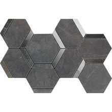 Impronta italgraniti Lux Experience С000483979 MW02MEDM_PietraGreyMos.Esag.Dec.Mix20X34 Mozaika 20x34 cm, Włochy, inne rodzaje marmuru - zdjęcie 1 - zdjęcie 1