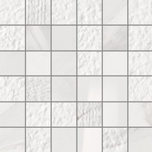 Impronta italgraniti Marble Experience MB013MM Statuario Lux Mosaico Mix Mozaïek 30x30 cm, Italië, mozaieklook - foto 1 - foto 1