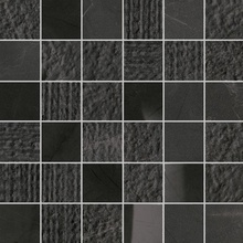 Impronta italgraniti Marble Experience MB043MM Sahara Noir Mix Mozaïek 30x30 cm, Italië, mozaieklook - foto 1 - foto 1