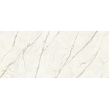 Impronta italgraniti Marble Touch MT02XPL Calacatta Top Lap SQ 6mm keramisch graniet 120x280 cm, Italië, marmerlook - foto 1 - foto 1