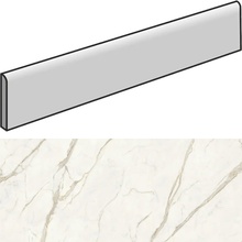 Impronta italgraniti Marble Touch MT0276 Calacatta Top Battiscopa SQ plint 7x60 cm, Italië, marmerlook - foto 1 - foto 1