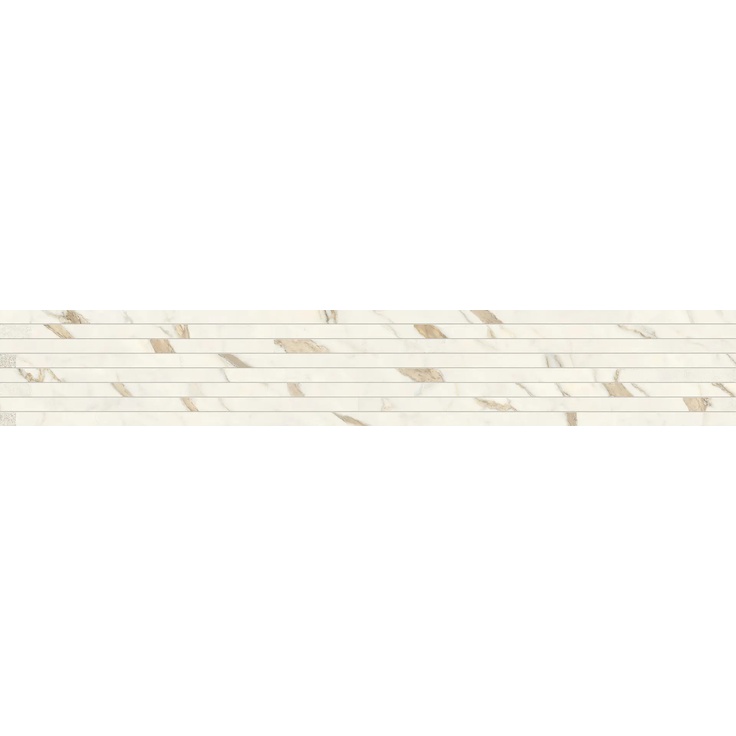 Impronta italgraniti Marble Touch С000612792 MT01LT9_CALACATTA EXTRA LIST.TRATTO 9MM 120X20 Mosaic 20x120 cm, Italy, calacatta - photo 1 Impronta italgraniti Marble Touch С000612792 MT01LT9_CALACATTA EXTRA LIST.TRATTO 9MM 120X20 Mosaic 20x120 cm, Italy, calacatta - photo 1