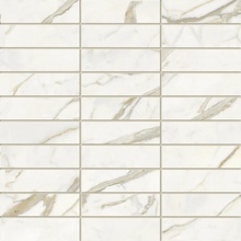 Impronta italgraniti Marble Touch С000612799 MT02MB9_CALACATTA TOP MURETTO 9MM 30X30 Mozaïek 30x30 cm, Italië, calacatta - foto 1 - foto 1