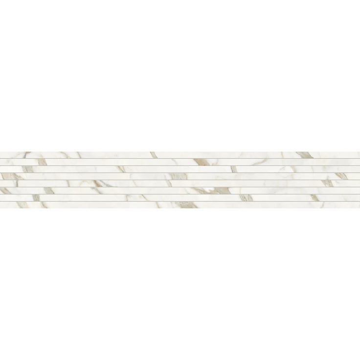 Impronta italgraniti Marble Touch С000612795 MT02LTL9_CALACATTA TOP LIST.TRATTO LAP.9MM 120X20 Mosaic 20x120 cm, Italy, calacatta - photo 1 Impronta italgraniti Marble Touch С000612795 MT02LTL9_CALACATTA TOP LIST.TRATTO LAP.9MM 120X20 Mosaic 20x120 cm, Italy, calacatta - photo 1