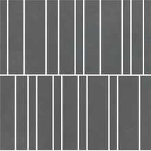 Impronta italgraniti Nuances С000507345 NU04ML_NuancesNeroMos.Listelli30X30 Mosaico 30x30 cm, Itália, concreto - foto 1 - foto 1
