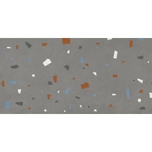 Impronta italgraniti Nuances С000507308 NU03BAC_NuancesAntraciteCoccioSq.120X60 grès cérame 60x120 cm, Italie, sous béton - photo 1 - photo 1