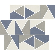 Impronta italgraniti Nuances С000507231 NU00MTGF2_NuancesMos.TriangoliMixFreddo230X30 Mosaïque 30x30 cm, Italie, sous béton - photo 1 - photo 1