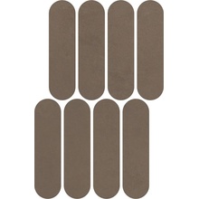 Impronta italgraniti Nuances С000507461 NU08MOV_NuancesMarroneMos.Ovale19,5X37 Mosaïque 19,5x37 cm, Italie, sous béton - photo 1 - photo 1