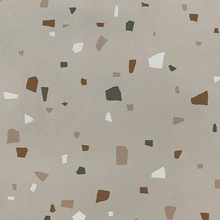 Impronta italgraniti Nuances NU0688C Tortora Coccio gres porcelanato 80x80 cm, Itália, terrazzo - foto 1 - foto 1