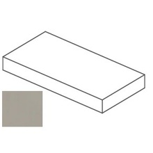 Impronta italgraniti Nuances NU06LBA2BS Tortora Elemento L Angolare Dx 20mm Elemento especial 60x120x14 cm, Itália, efeito betao  - foto 1 - foto 1