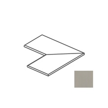 Impronta italgraniti Nuances NU06AE5S Angolare Esterno Costa Lucida Tortora Elemento especial 30x120 cm, Itália, efeito betao  - foto 1 - foto 1