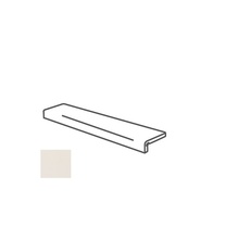 Impronta italgraniti Nuances NU0195I Elemento L Incollato Bianco Elemento especial 16,5x60 cm, Itália, efeito betao  - foto 1 - foto 1
