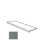 Impronta italgraniti Nuances NU03G5R Gradone con Toro Antracite Degrau 30x120 cm, Itália, efeito betao  - foto 1 - foto 1