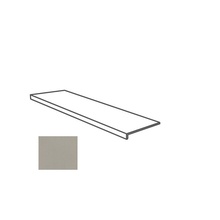 Impronta italgraniti Nuances NU06G5R Gradone con Toro Tortora Degrau 30x120 cm, Itália, efeito betao  - foto 1 - foto 1