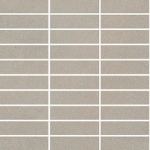 Impronta italgraniti Nuances NU06MB Tortora Muretto 6mm Mosaico 30x30 cm, Itália, efeito betao  - foto 1 - foto 1