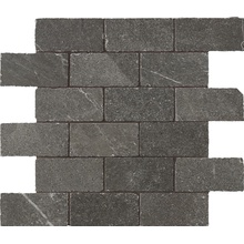 Impronta italgraniti Shale SL04MS Ash Muretto A Spacco Mozaïek 30x30 cm, Italië, mozaieklook - foto 1 - foto 1