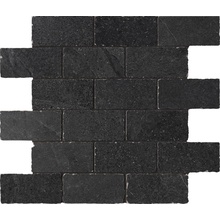 Impronta italgraniti Shale SL05MS Dark Muretto A Spacco Mozaïek 30x30 cm, Italië, mozaieklook - foto 1 - foto 1