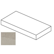 Impronta italgraniti Shale SL06LBA2BS Taupe Elemento L Angolare Sx 20mm Speciaal element 60x120x14 cm, Italië, steen  - foto 1 - foto 1