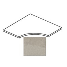 Impronta italgraniti Shale SL06AP6R Taupe Angolare Curvilineo Toro 20mm Speciaal element 60x60 cm, Italië, steen  - foto 1 - foto 1