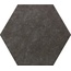 Imso Bibulca С000587000 BIES2BL20_Esagona Black porcelanato 17,5x20 cm, Italia, concreto - foto 1