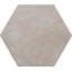 Imso Bibulca С000586997 BIES2WH20_Esagona White gres porcelanowy 17,5x20 cm, Włochy, beton - zdjęcie 1