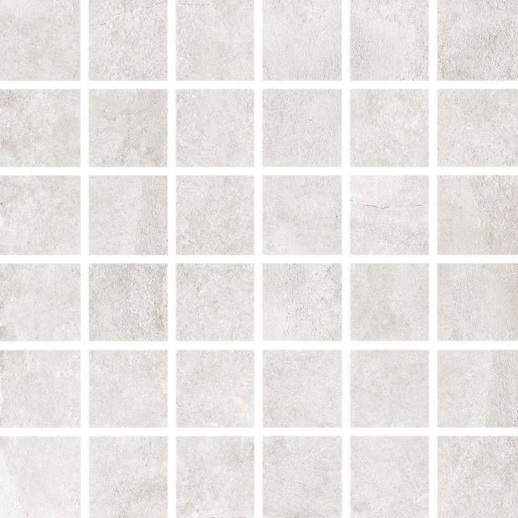 Imso Bibulca С000413210 BIBWHMO55_WhiteMosaico5X5-30X30 Mozaika 30x30 cm, Itálie, pod betonem - fotografie 1 Imso Bibulca С000413210 BIBWHMO55_WhiteMosaico5X5-30X30 Mozaika 30x30 cm, Itálie, pod betonem - fotografie 1