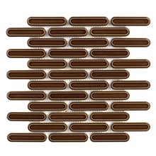 Intermatex Dublin С000563672 Dublin Caramel Gloss Mozaïek 30x30 cm, Spanje - foto 1 - foto 1