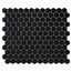 Intermatex Hexagon С000552016 Hexagon Black Matt Mozaik 26x30 cm, Spanien - foto 1