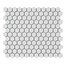 Intermatex Hexagon С000552017 Hexagon White Matt Mozaika 26x30 cm, Španělsko - fotografie 1