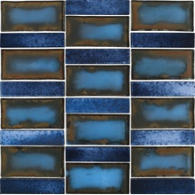 Intermatex Nagoya С000604040 Nagoya Blue Mosaico 30x30 cm, España, metal y óxido - foto 1 - foto 1