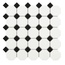 Intermatex Octogon С000523618 Octogon White Matt Mozaika 29,5x29,5 cm, Hiszpania - zdjęcie 1