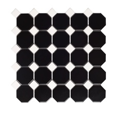 Intermatex Octogon С000523617 Octogon Black Matt Mozaikk 29,5x29,5 cm, Spania - foto 1 - foto 1