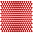 Intermatex Penny С000549103 Penny Red Gloss Mosaïque 29,1x31,5 cm, Espagne - photo 1
